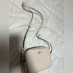 off white coach purse